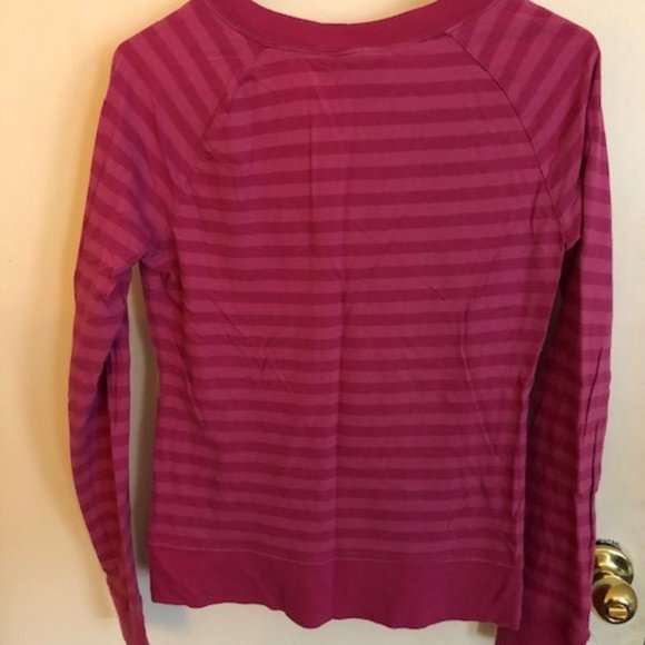Roxy Pink Juniors Top with Buttons - XL - Picture 2 of 3